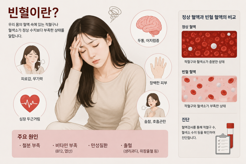 빈혈 수치가 낮다고 무조건 철분제? 의사들이 절대 하지 말라는 이유
