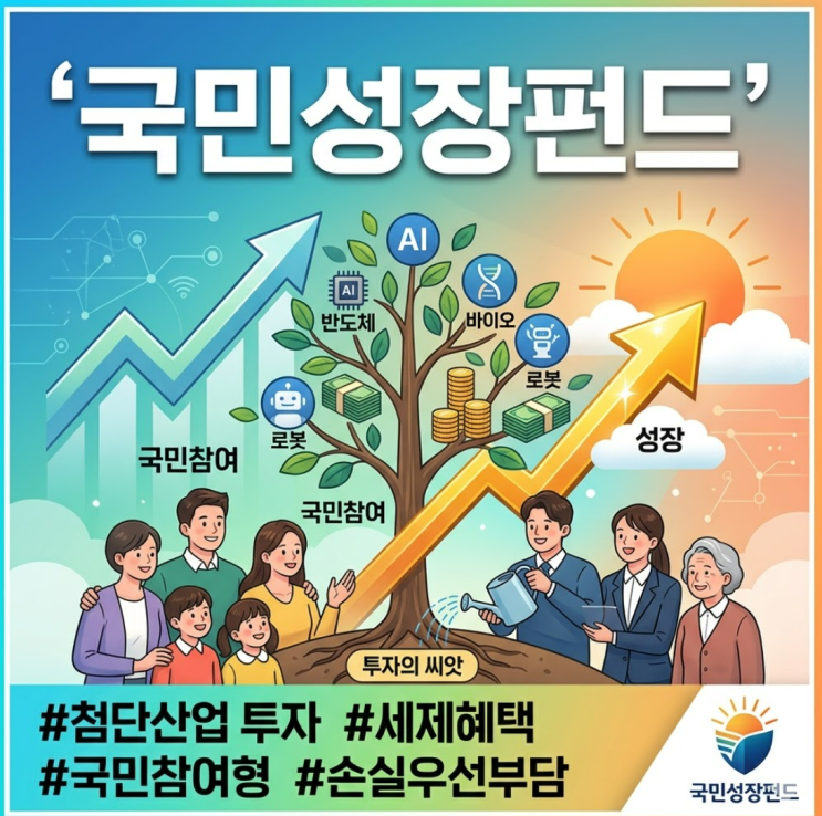  국민참여형 국민성장펀드, 20% 정부 보장 정말일까? 5월 22일 출시 전 핵심 총정리