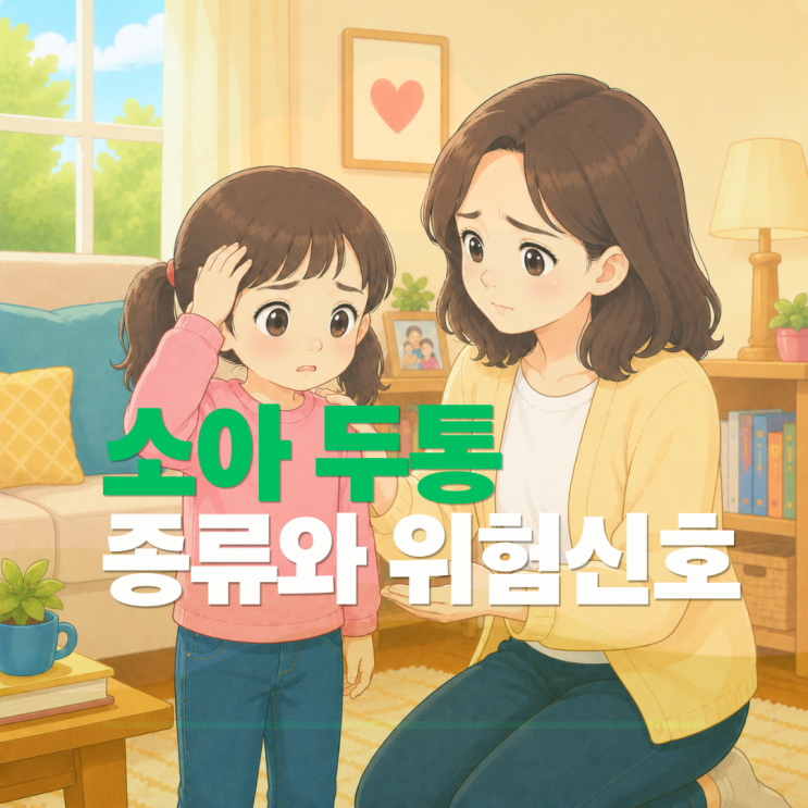  우리 아이 두통, 그냥 넘겨도 될까요? 소아 두통 종류와 위험 신호 구별법