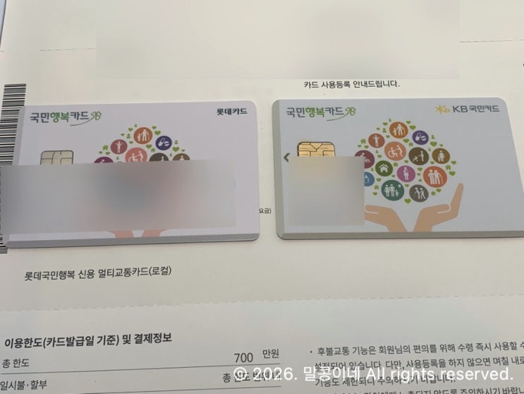  국민행복카드 실적 제외 주의! 베베폼 재발급, 바우처이전 후기