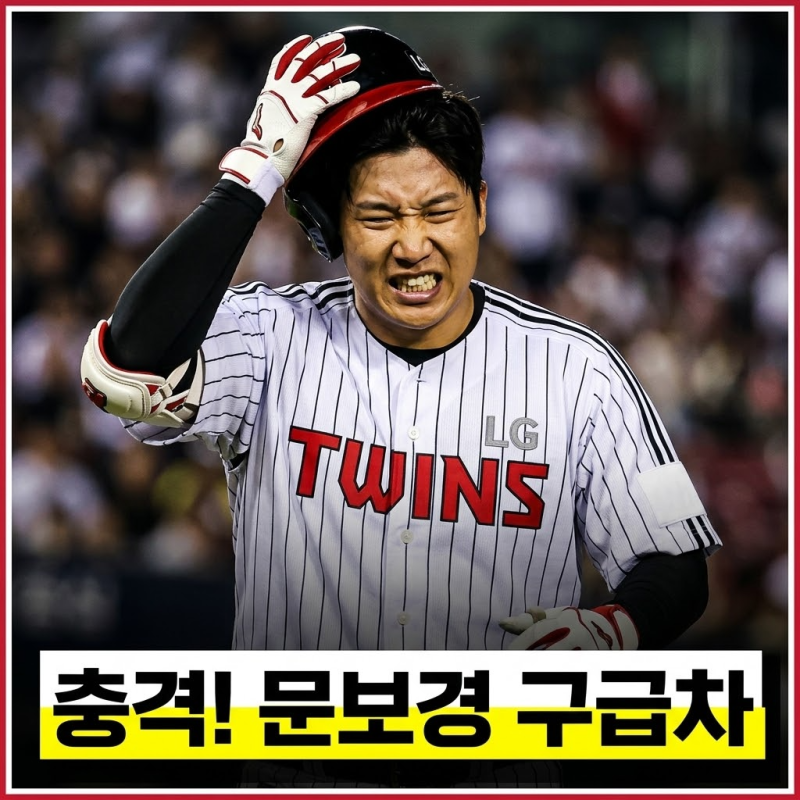 문보경 어린이날 잠실구장 구급차 실려간 발목 부상