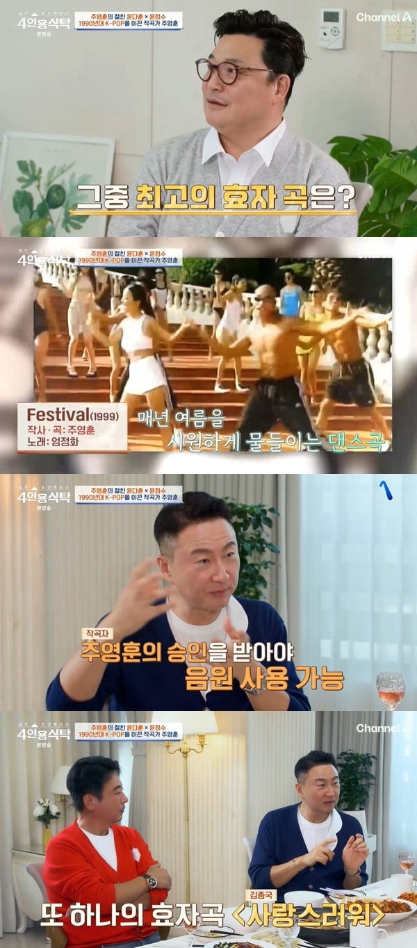 주영훈 작곡 노래들, 저작권료 얼마나 받을까?