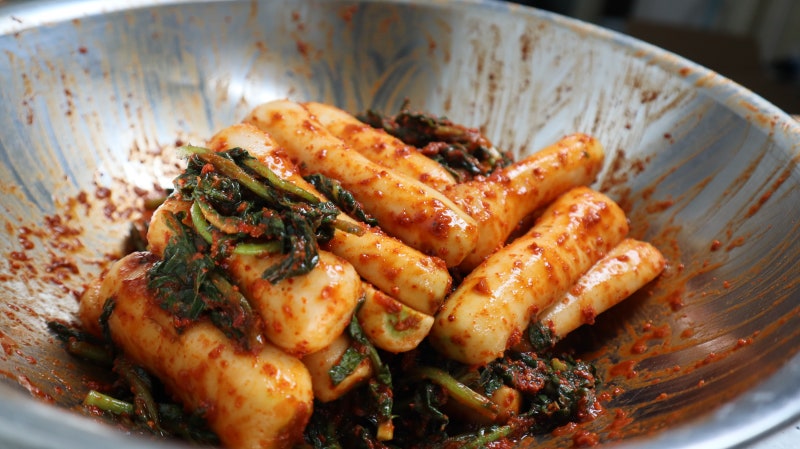 반찬가게 스타일 총각김치 담그는 법, 아삭한 알타리무김치 황금레시피