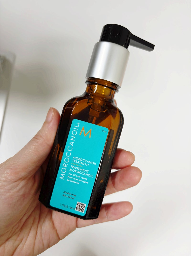 모로칸 헤어오일 트리트먼트 50ml 곱슬머리용 에센스 솔직 후기