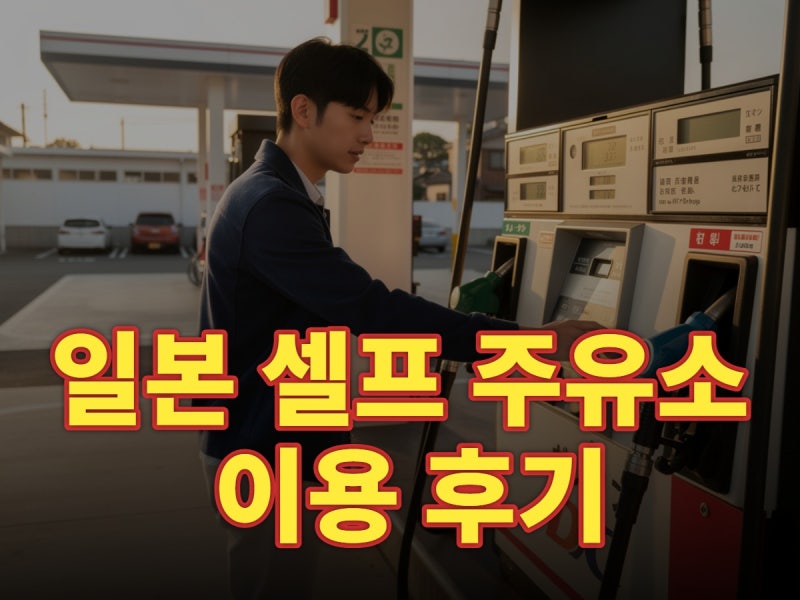일본 셀프 주유소 이용 후기 – 처음이라도 쉽게 따라하는 방법 (2026)