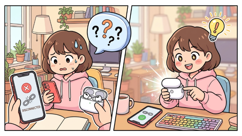 에어팟 연결 팝업 안 뜸? 1분 만에 해결하는 수동 연결 및 초기화