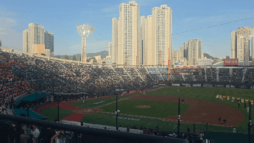 사직야구장 좌석 배치도 142블럭 시야 자리어때 비교 사직자리추천