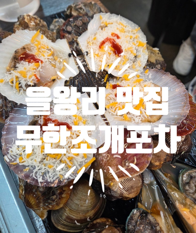 을왕리맛집 무한조개포차 | 29,900원 무한리필 조개구이 가성비 솔직 후기