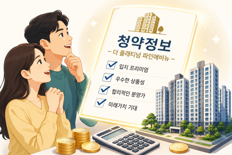  더 플래티넘 파인애비뉴 청약 완벽 정리 | 일정·분양가·특별공급 한눈에