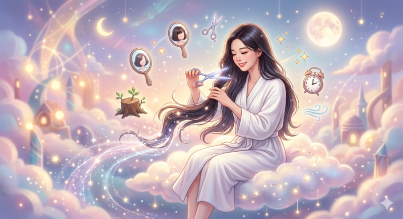 머리카락 자르는 꿈, 상황별 완벽 해몽 10가지