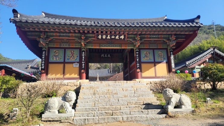 [부산 기장] 장안사 - 화사한 벚꽃길과 계곡을 함께