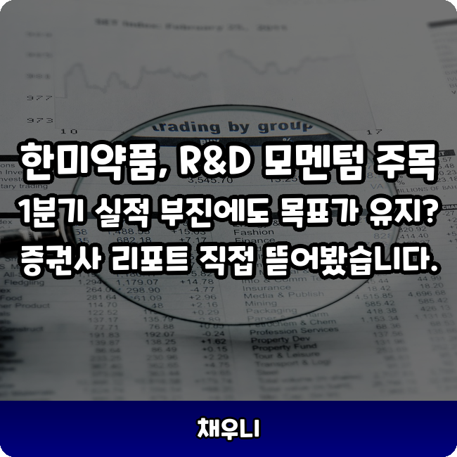 <b>한미약품</b>주가, R&D 모멘텀에 숨겨진 비밀은?