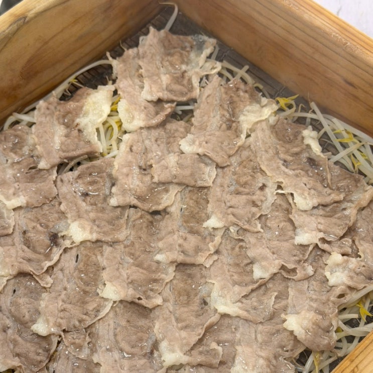  [코엑스 파르나스몰 편백찜 고기집] 삼성역 다이어트 식단으로 좋은 소고기찜 요리, 편백집