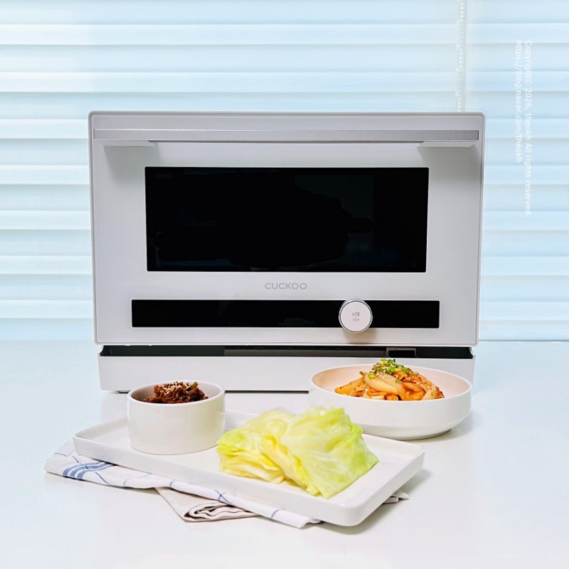 쿠쿠 직화스팀오븐 후기, 스팀에어프라이어로 건강한 찜요리 만들기