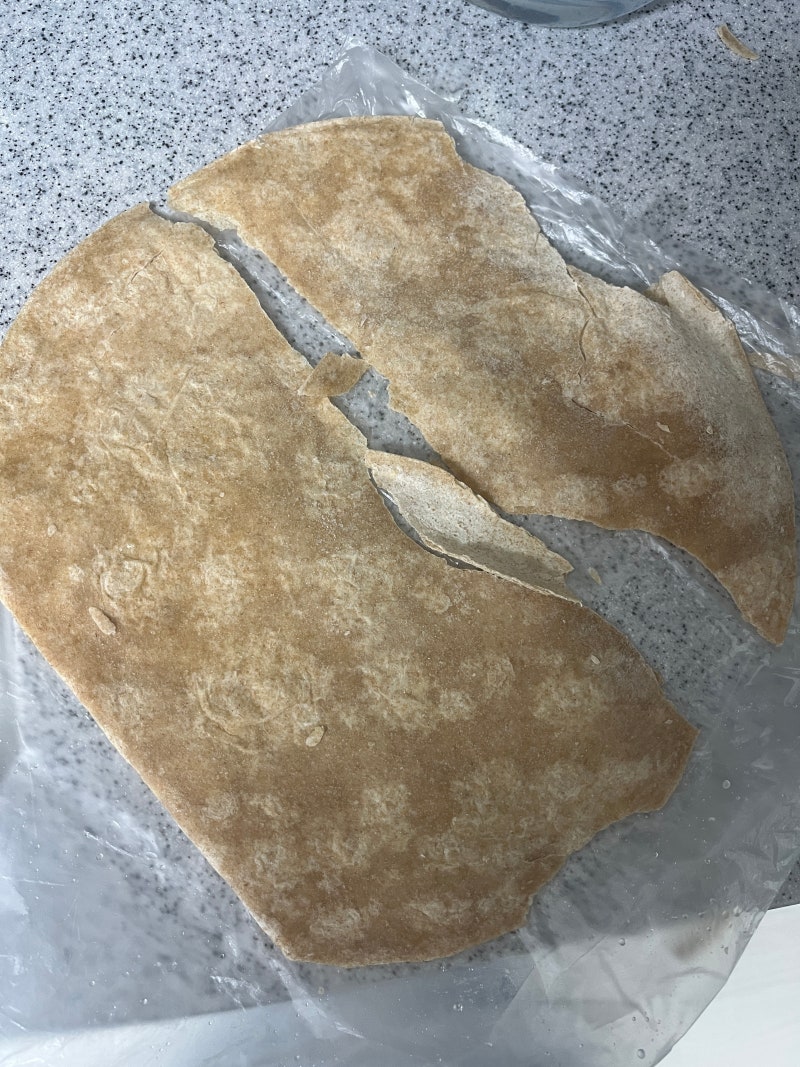 [다이어트 식단] 죄책감 제로! 에어프라이어로 만드는 초간단 ‘통밀 또띠아 피자’ (통밀도....