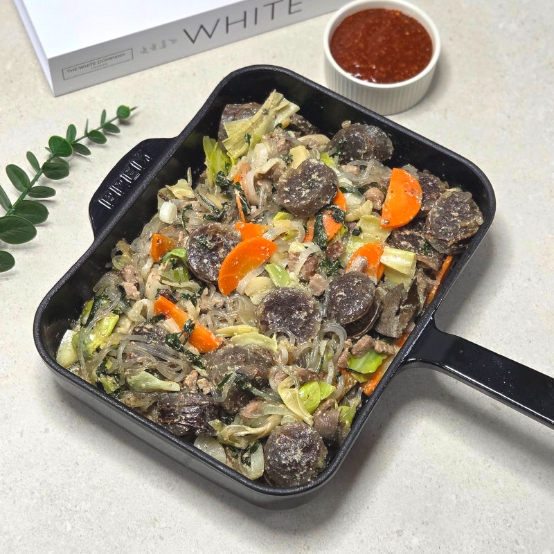 백종원 백순대 볶음 만들기 간단한 야식메뉴 순대 막장 양념장 레시피