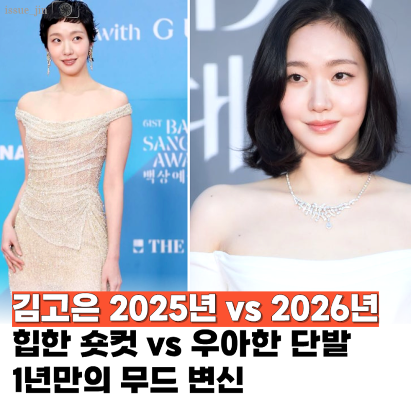 김고은 단발스타일 모음 추천, 숏컷부터 긴머리까지 모두 다 찰떡? 안 어울리는게 뭐야