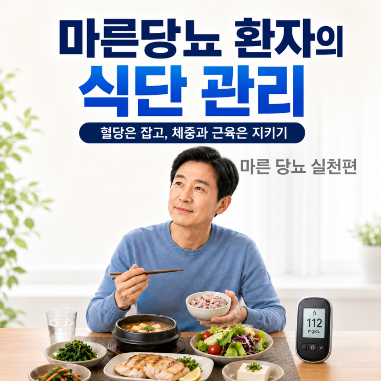  마른 당뇨 식단 오늘 저녁부터 바로 실천하는 방법