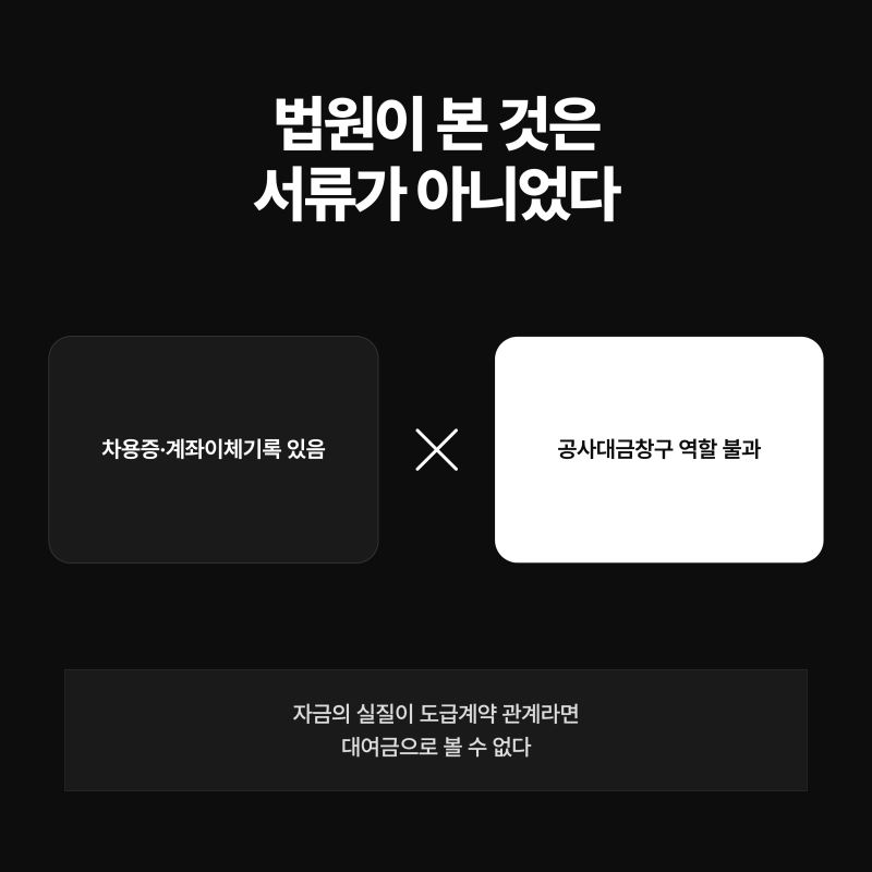 차용증 있어도 진실 아니면 패소? 대여금 소송 승소사례 안내 관련 이미지 7