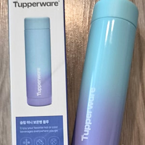 타파웨어 미니슬림보온병 블루 200ml