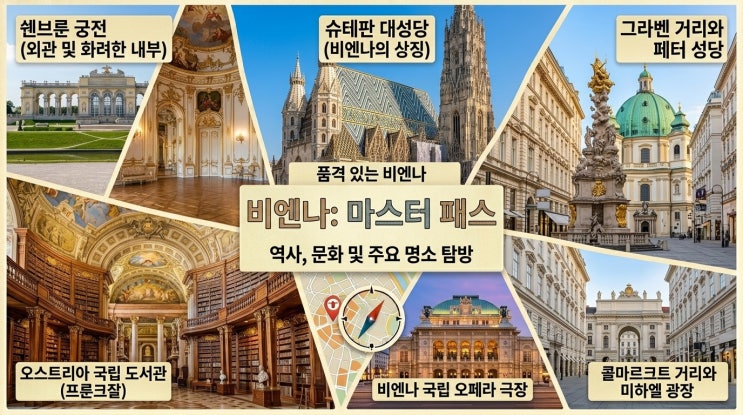  빈 투어 쇤부른 궁전 슈테판 대성당 비엔나 합스부르크 핵심 코스
