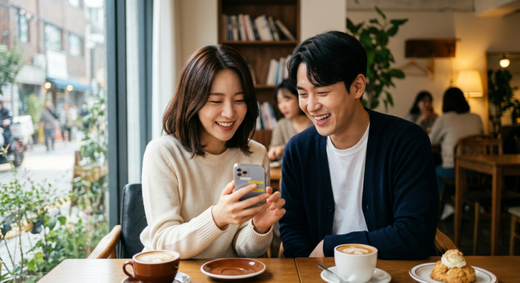  딱딱 vs 센스 인사말 차이