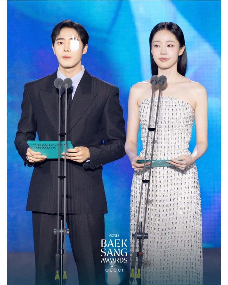 [추영우] 백상예술대상 사진, 추영우 안대