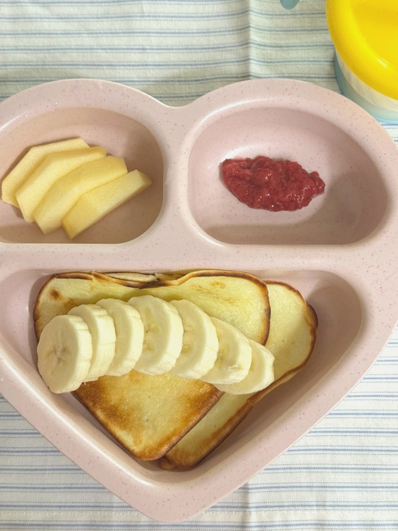 [이유식기록] 요거트팬케이크&아기딸기잼