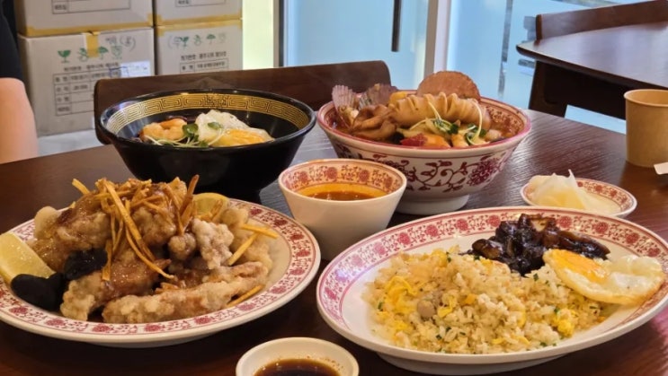  홍대 중식맛집 차이나엑스포 홍대서교점 후기 (탕수육 강추)