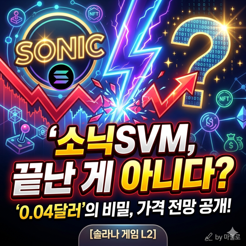 소닉SVM, 이 코인 아직 끝난 게 아닐까?