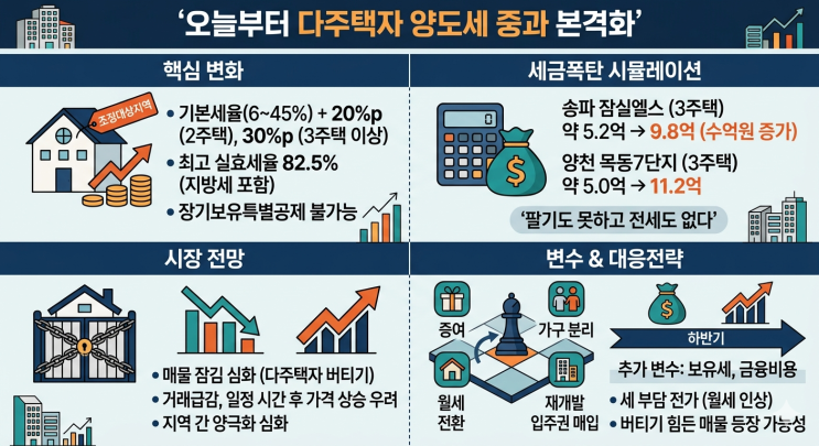  팔지도 못하고 살지도 못한다? '양도세 이중시장' 공포…서울 부동산 해법은 '표심'
