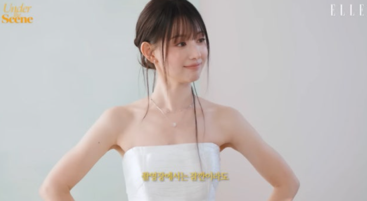   엘르 코리아 김지원 앞머리 변신과 걱정되는 마른 근황의 진실