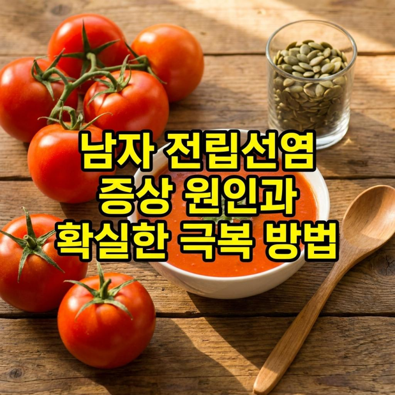 남자 전립선염 증상 원인과 확실한 극복 방법