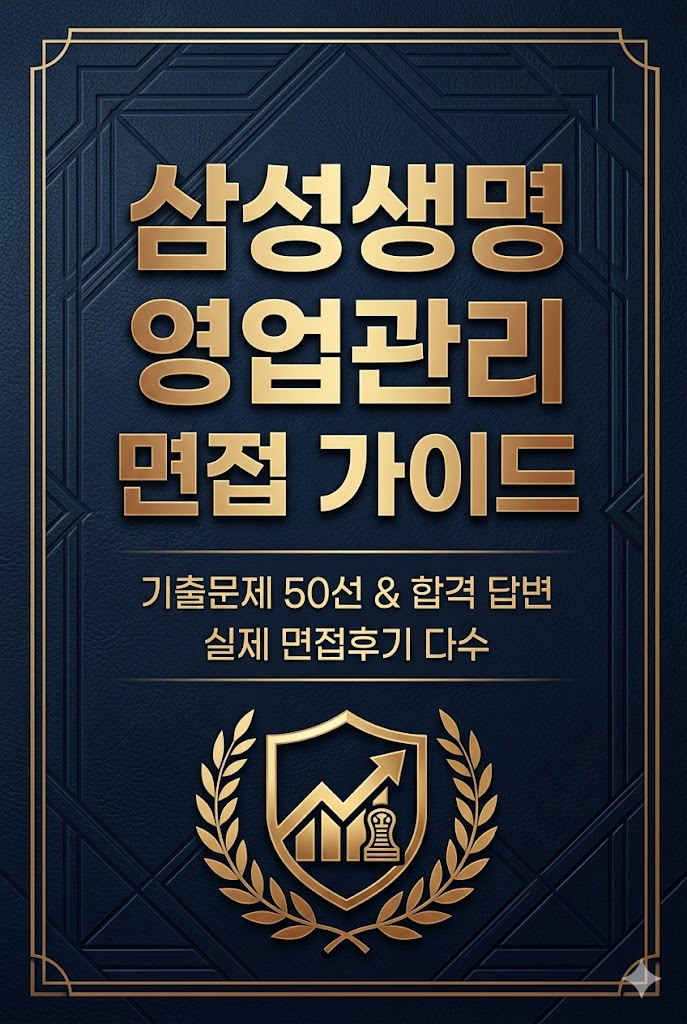  삼성생명 영업관리 면접후기 6명 총정리, 기출 질문 및 답변 LIST