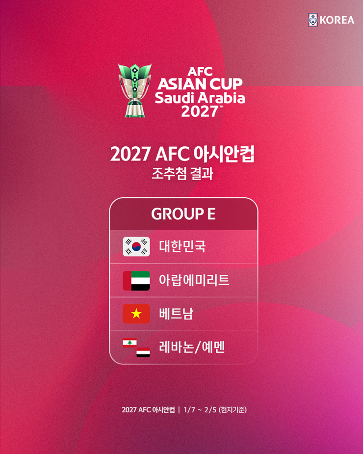 홍명보호, UAE·베트남·레바논/예멘과 아시안컵 E조