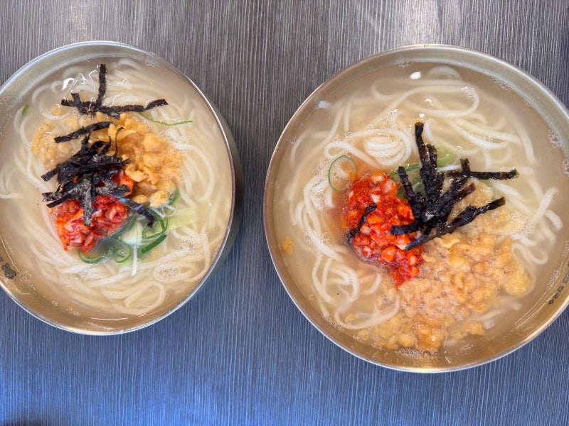 부산 미슐랭 맛집ㅣ눈뜨자마자 다녀온 차애전 할매칼국수