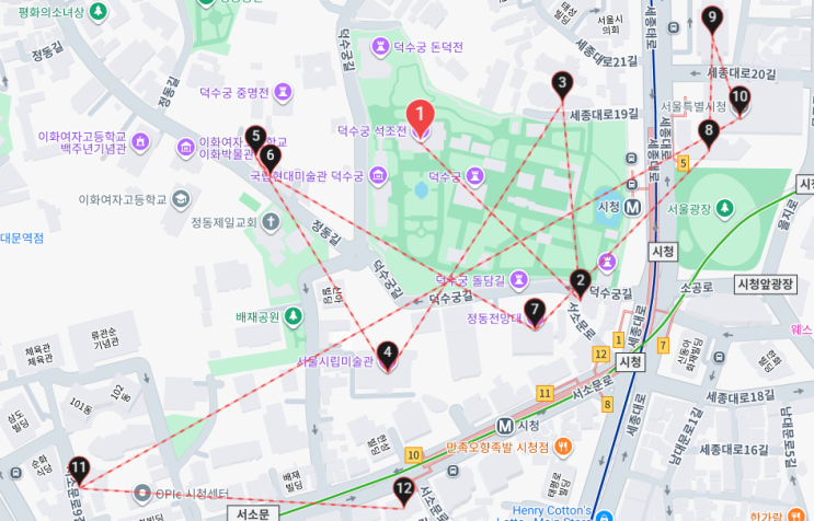  [시청 맛집] 가희드 - 시청역 주변에서 즐기는 하루 코스 완벽 분석 (지도/타임라인 총정리)