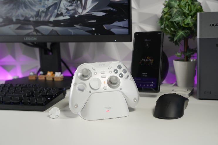  PC 부터 닌텐도 스위치, 콘솔 컨트롤러 제닉스 타이탄 G7 게임패드로 즐기기만 하면 됨!
