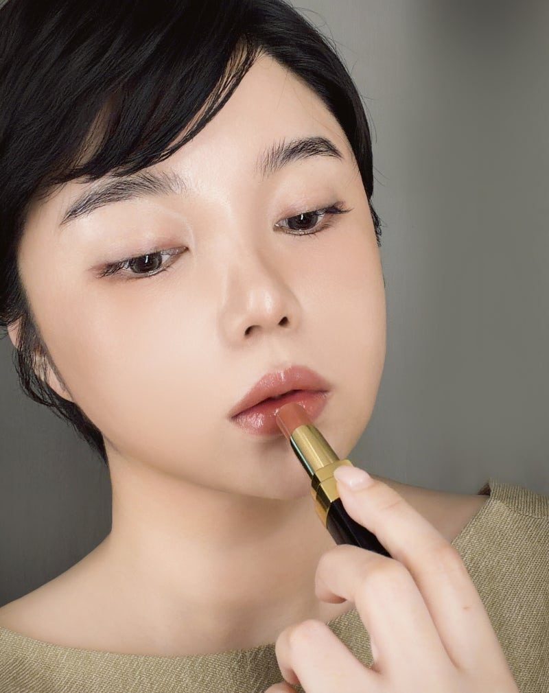 샤넬 286 '한정판' 루쥬 코코 플래쉬 샤넬 워시드베이지 립스틱 발색, 샤넬 미지근 립 추천