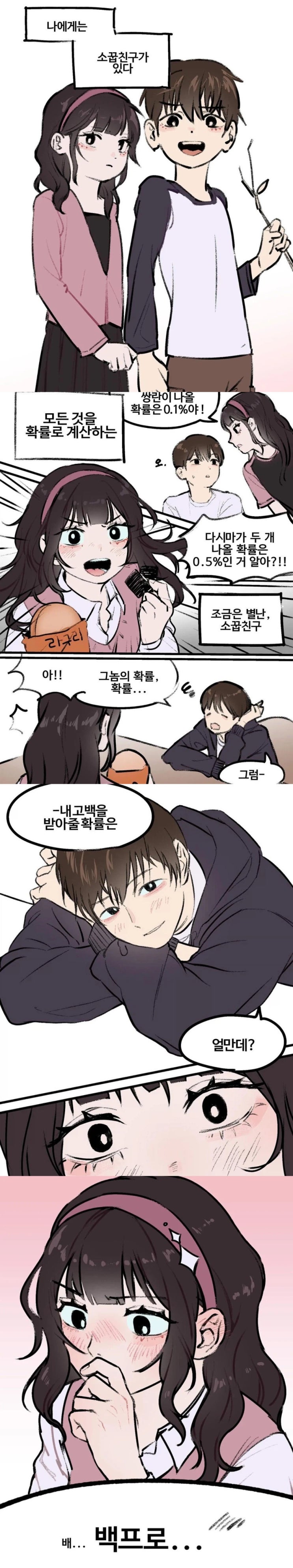  모든 것을 확률로 계산하는 소꿉친구.manhwa
