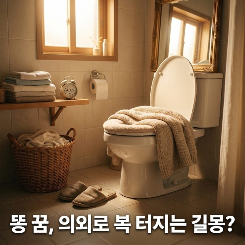 똥싸는 꿈 해몽