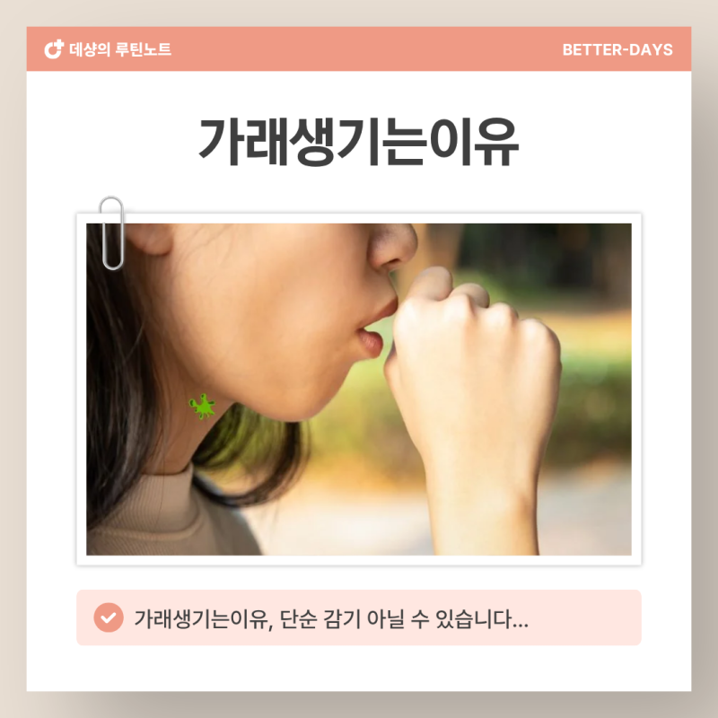 가래생기는이유 '이 색깔' 4가지 중 하나라면 당장 호흡기내과 가보세요