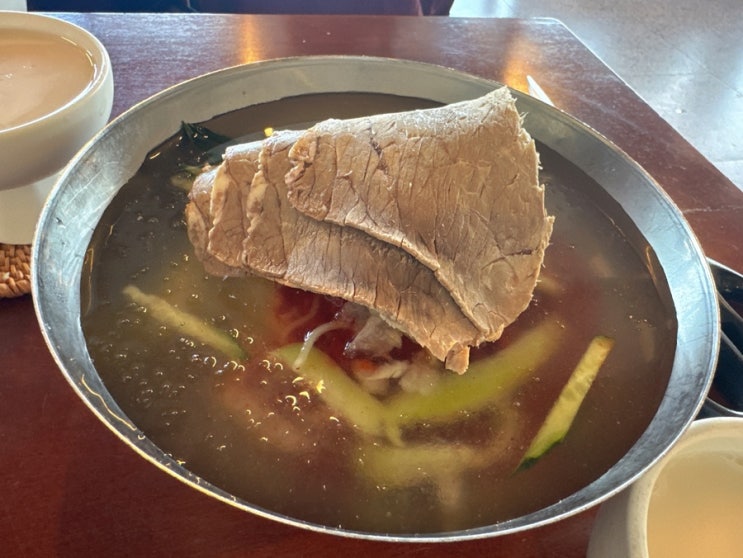  부산 광안리 밀면 맛집, 바다를 보면서 먹을 수 있는 내 돈 내산 동면식밀면
