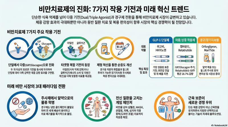 [바이오산업분석리포트] 글로벌 비만치료제 시장 분석리포트