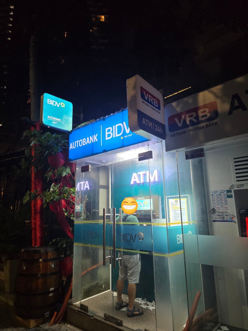 나트랑 BIDV ATM 출금방법, 트래블월렛 수수료 무료 인출 꿀팁