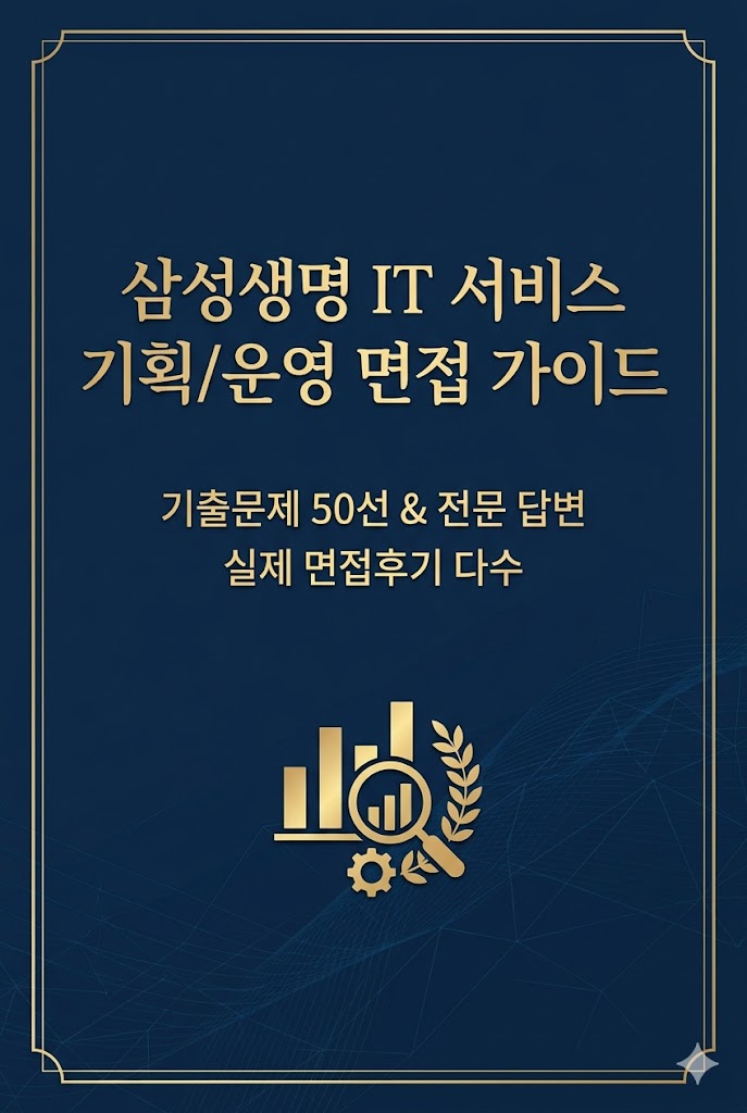  삼성생명 IT서비스 기획/운영 면접후기 5명, 실제로 면접장에서 받았던 질문 list