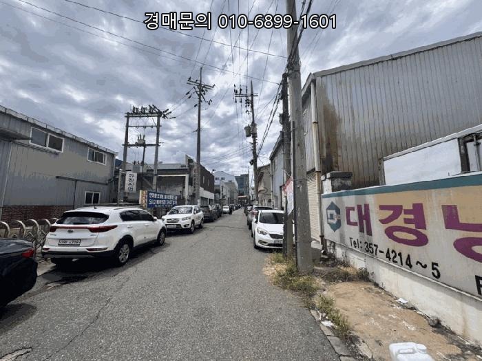  대구 북구 노원동3가 산업단지 공장 경매, 넓은 토지 225평과 실용적인 건물 162평 투자 기회! 대구광역시 북구 노원동3가 368번지 제조업 사업장 부동산 취득 2025타경86