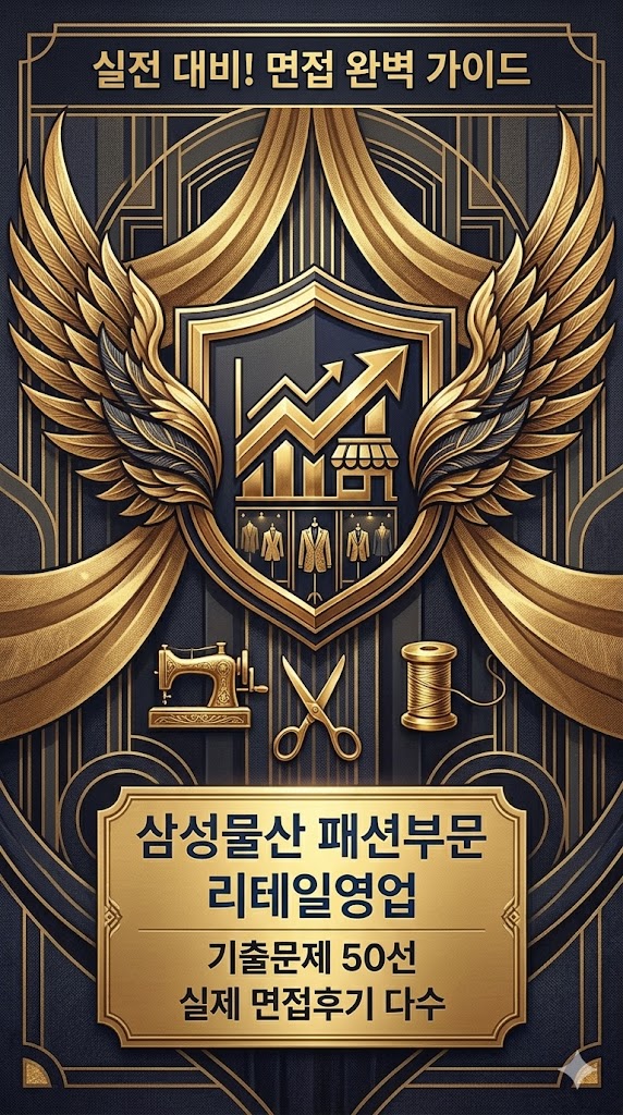  삼성물산(패션) 리테일 영업 면접후기, 제가 받은 질문은 이렇습니다