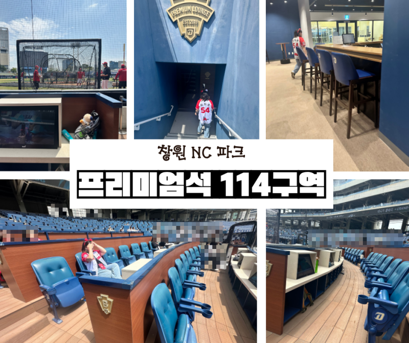 창원NC파크 프리미엄석 후기 114구역 포수 뒤 시야와 라운지 완벽 정리