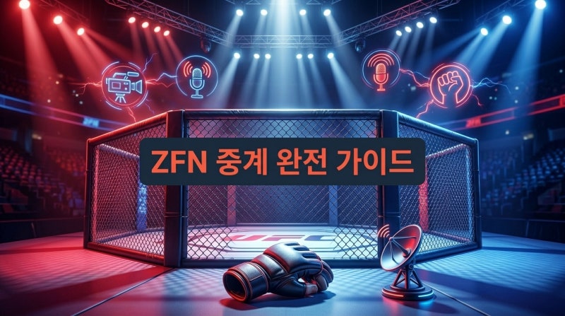 ZFN 중계 보는법 3가지 무료부터 UFC 파이트패스까지 총정리